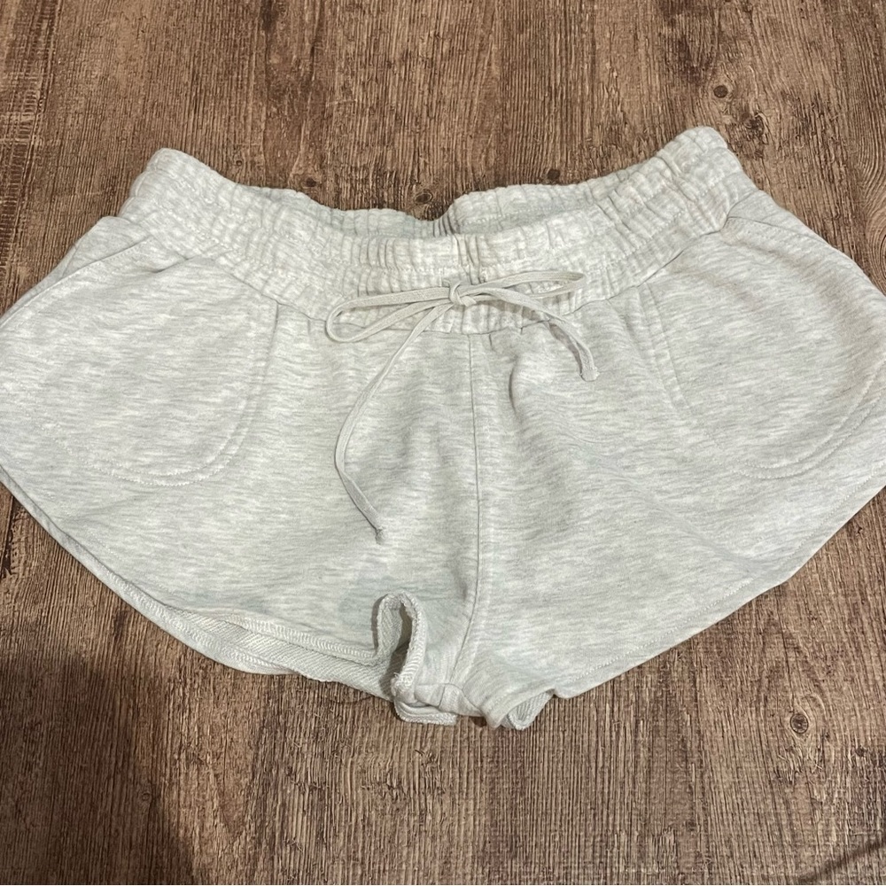 Daily Practice by Anthropologie Pull-On Sweat Shorts Size XS Grey